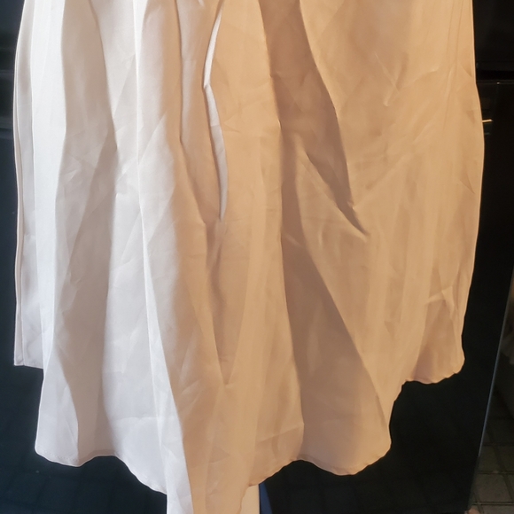 I Love Ronson Block Stripe Chiffon Dress - Large - Picture 4 of 7